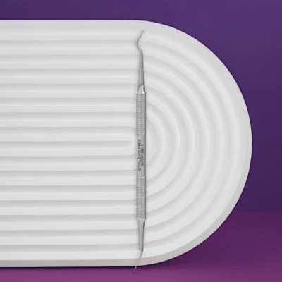 Педикюрна кюретка STALEKS EXPERT 20 TYPE 1 (півсферична кюретка та очищувач нігтів)