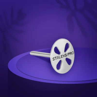 Pedikurní disk PODODISC STALEKS PRO L + sada jednorázových pilníků 180 grit (5 ks, 25 mm)