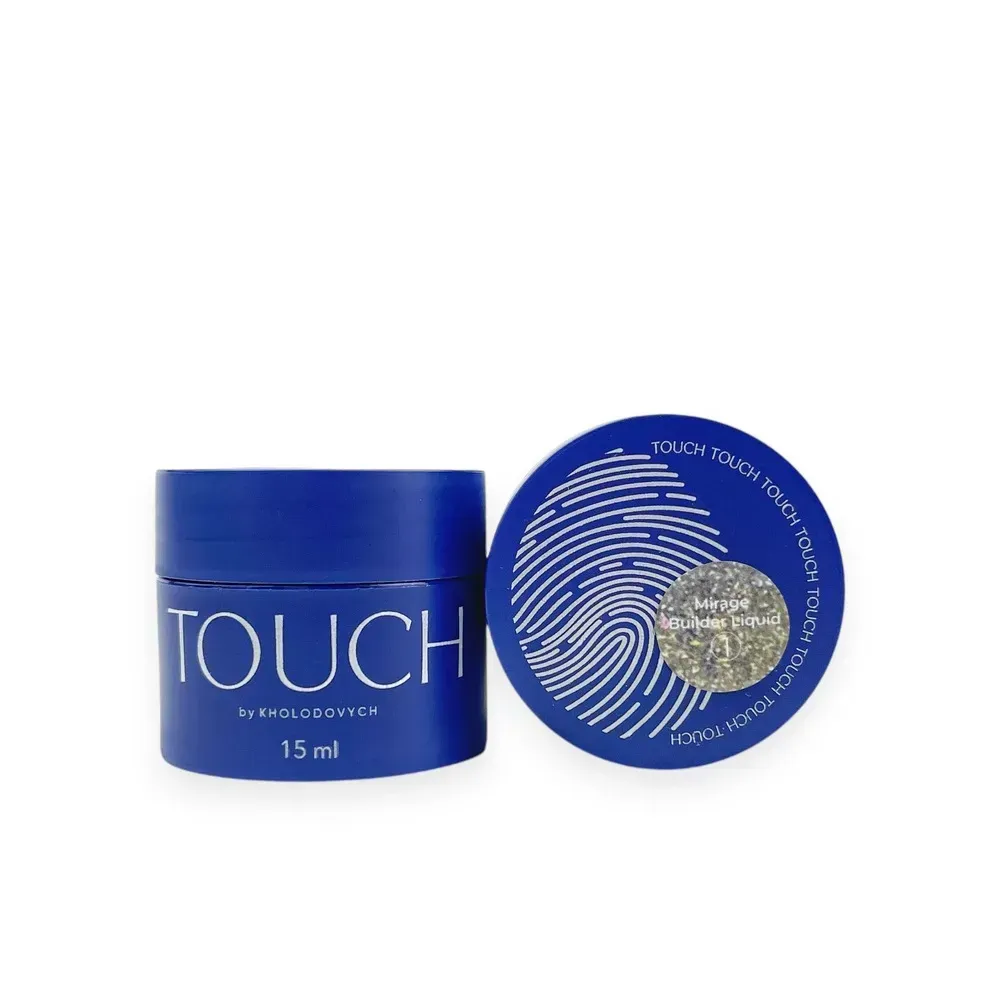 TOUCH Builder Liquid Mirage №03, 15 ml – Tekutý stavební gel s reflexním efektem - Obrázek 3