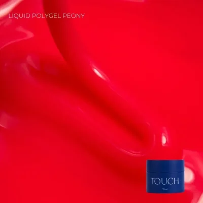 TOUCH Liquid Polygel PEONY – tekutý polygel 15 ml