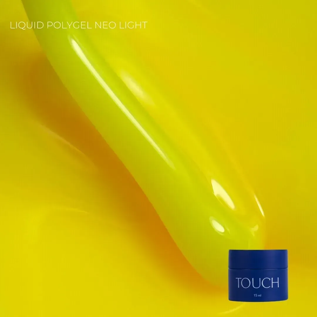 TOUCH Liquid Polygel NEO LIGHT — рідкий полігель 15 мл